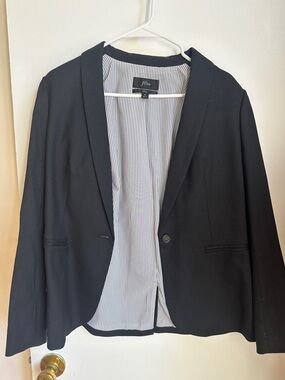 J. Crew Black Women's Single-Button Blazer